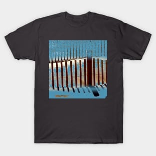 Beach fence design T-Shirt